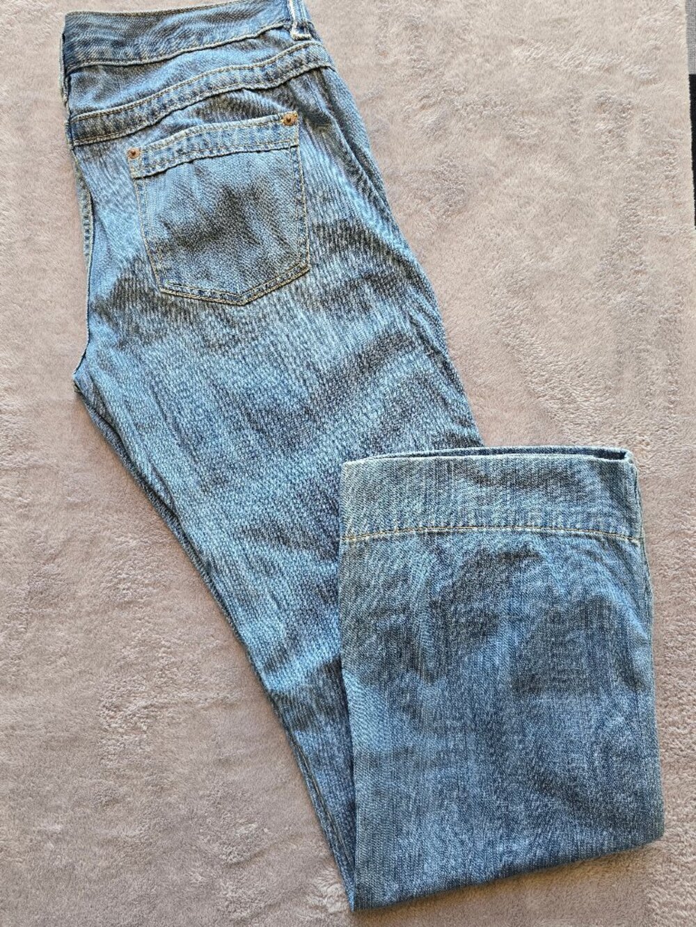 Vintage 2007 Old Navy Ultra low rise jeans size 10 100% cotton Y2K